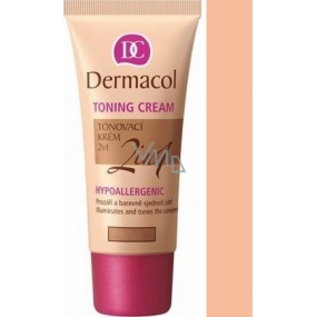 Dermacol Toning Cream 2v1 make-up Ecru 30 ml