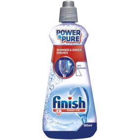 Finish Power & Pure leštidlo do umývačky 385 ml