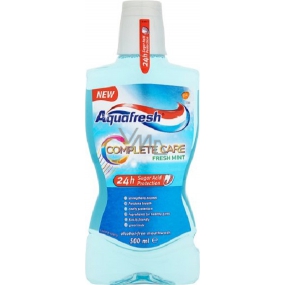 Aquafresh Complete Care Mouthwash Fresh Mint ústna voda 500 ml