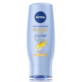 Nivea Blonde Care ošetrujúce kondicionér s harmančekom pre blond vlasy 200 ml