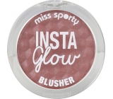 Miss Sporty Insta Glow Blusher tvárenka 002 Radiant Mocha 5 g