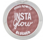 Miss Sporty Insta Glow Blusher lícenka 002 Radiant Mocha 5 g