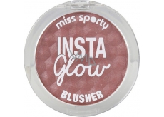 Miss Sporty Insta Glow Blusher lícenka 002 Radiant Mocha 5 g