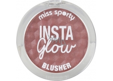 Miss Sporty Insta Glow Blusher tvárenka 002 Radiant Mocha 5 g