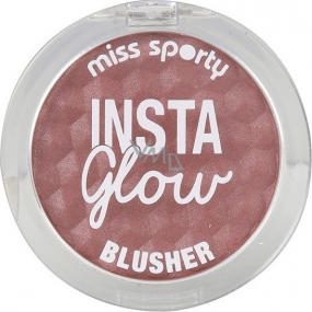 Miss Sporty Insta Glow Blusher lícenka 002 Radiant Mocha 5 g