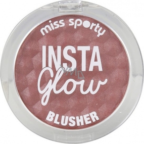 Miss Sporty Insta Glow Blusher tvárenka 002 Radiant Mocha 5 g