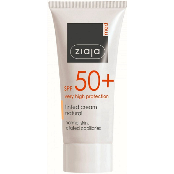 Ziaja Med Protecting SPF 50+ UVA + UVB tónovací krém pre normálnu pleť 50 ml