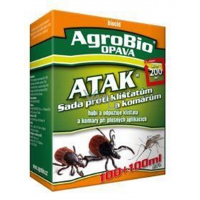 AgroBio Atak Sada proti kliešťom a komárom 100 + 100 ml