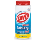 Savo 3v1 Maxi komplex Chlórové tablety do bazéna dezinfekcia 1,4 kg