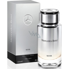 Mercedes-Benz Silver pre mužov Toaletná voda 120 ml