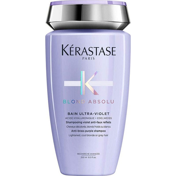 Kérastase Blond Absolu Bain Ultra-Viole Šampón pre neutralizáciu žltého tónu 250 ml