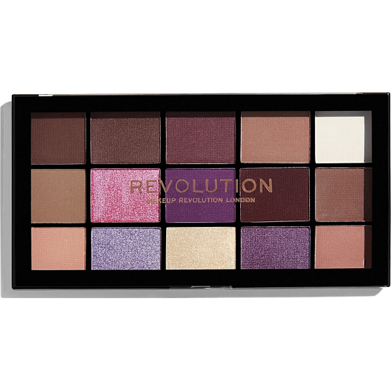 Makeup Revolution Re-Loaded paletka očných tieňov Visionary 15 x 1,1 g
