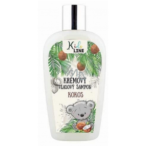 Bohemia Gifts Dino Kokos šampón na vlasy pre deti 250 ml