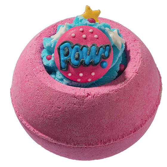 Bomb Cosmetics Sila ženy - Girl Power Šumivý balistik do kúpeľa 160 g