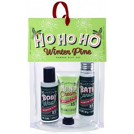 Somerset Toiletry Borovica kúpeľové perly 30 g + sprchový gél 50 ml + krém na ruky 30 ml, kozmetická sada
