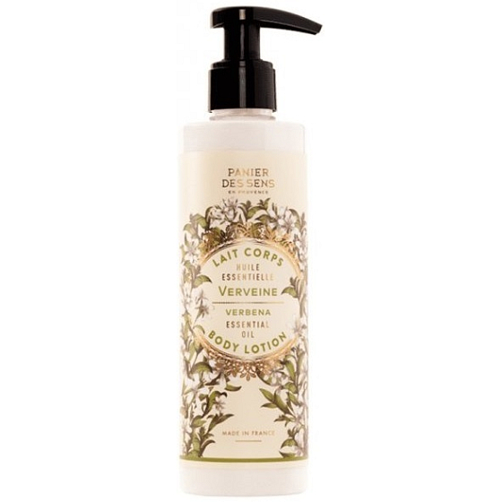 Panier des Sens Verbena vyživujúce telové mlieko dávkovač 250 ml
