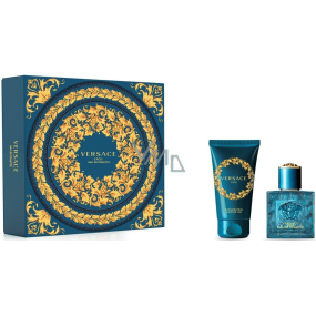 Versace Eros pour Homme toaletná voda 30 ml + sprchový gél 50 ml, darčeková sada pre mužov