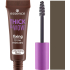 Essence Thick & Wow! maskara na obočie s vláknami 03 Brunette Brown 6 ml
