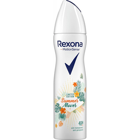Rexona Motion Sense Summer Moves antiperspirant deodorant v spreji pre ženy 150 ml