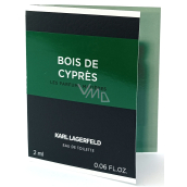 Karl Lagerfeld Bois de Cypres toaletní voda pro muže 2 ml s rozprašovačem, vialka