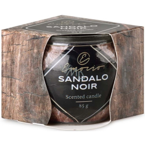 Emocio Dekor Sandalo Noir vonná sviečka sklo 70 x 62 mm 85 g