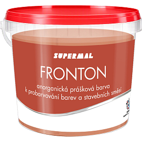 Fronton prášková farba do stavebných zmesí malt a betónov, 0731 tehlová červeň, 800 g