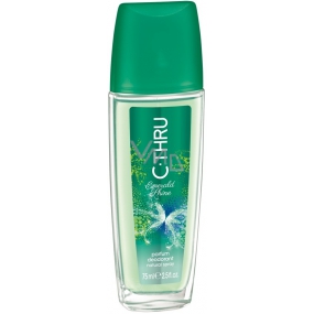 C-Thru Emerald Shine parfumovaný dezodorant sklo pre ženy 75 ml