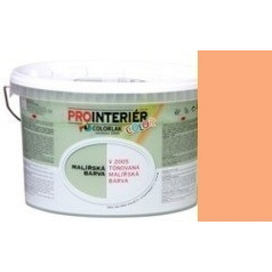Colorlak PROINTERIÉR Color V2005 0720 Grepová tónované interiérová maliarska farba 4 kg