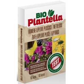 Plantella Bio lepové dosky žlté malé 5 kusov
