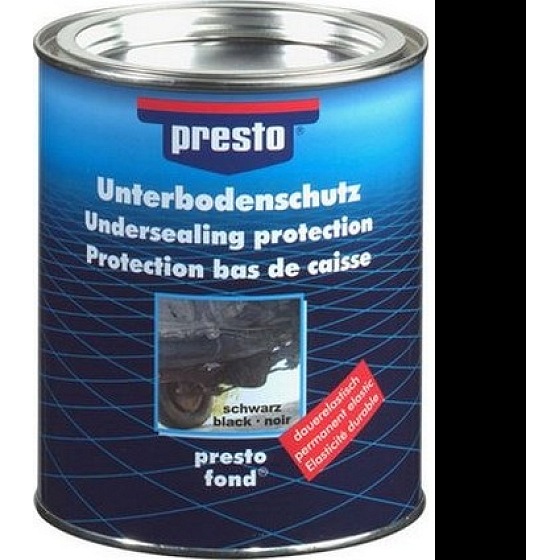Presto Ochrana spodku vozidla bitúmen Čierny 1,3 kg