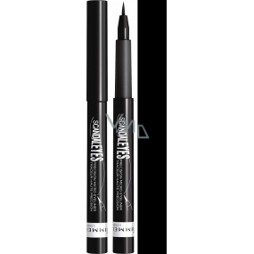 Rimmel London Scandaleyes Precision Micro Eyeliner očné linky vo fixu 001 Black 1,1 ml