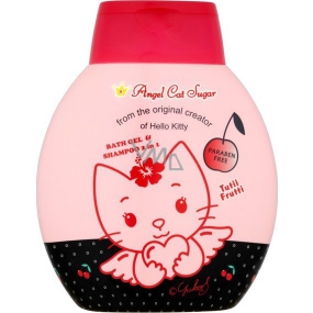 La Rive Angel Hello Kitty Tutti Frutti 2v1 šampón a kúpeľové mlieko pre deti 250 ml