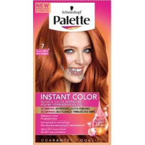 Palette Instant Color postupne zmývateľná farba na vlasy 7 Intenzívne medený 25 ml