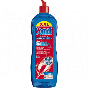 Somat Rinser 3x Shine Action oplachovací prostriedok do umývačky riadu 750 ml