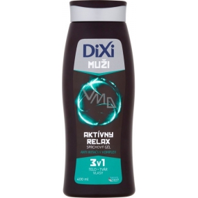 Dixi Muži 3v1 Aktívny relax sprchový gél 400 ml