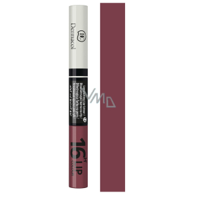 Dermacol 16H Lip Colour dlhotrvajúca farba na pery 12 3 ml a 4,1 ml