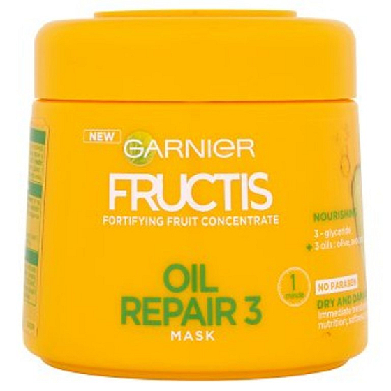 Garnier Fructis Oil Repair 3 posilňujúci maska na suché vlasy 300 ml