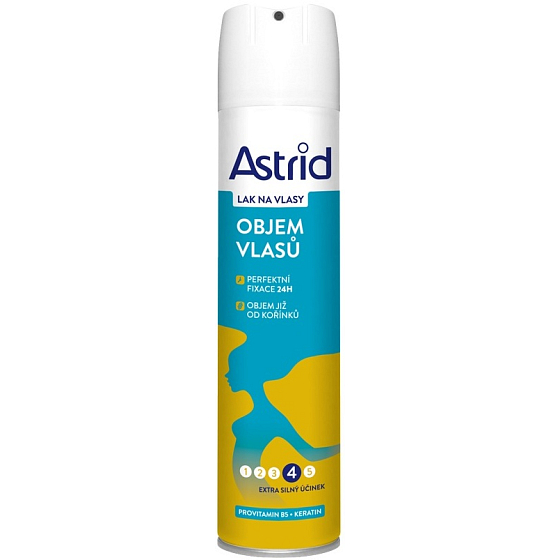 Astrid Objem vlasov od korienkov lak na vlasy extra silný účinok 250 ml