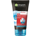 Garnier Skin Naturals Pure Active 3v1 aktívne uhlie proti čiernym bodkám 150 ml
