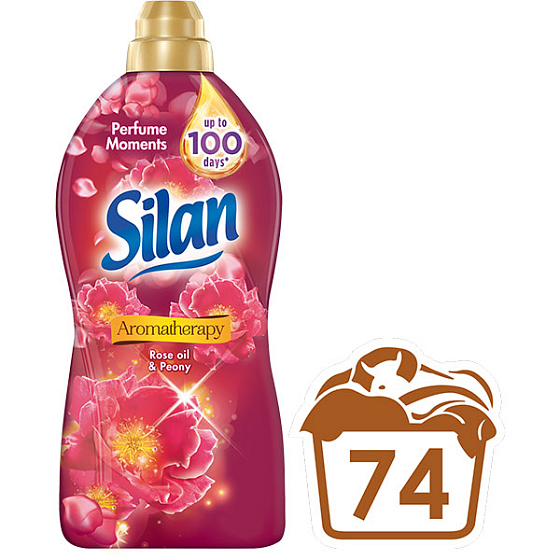 Silan Aromatherapy Nectar Inspirations Rose oil & Peony aviváž 74 dávok 1850 ml
