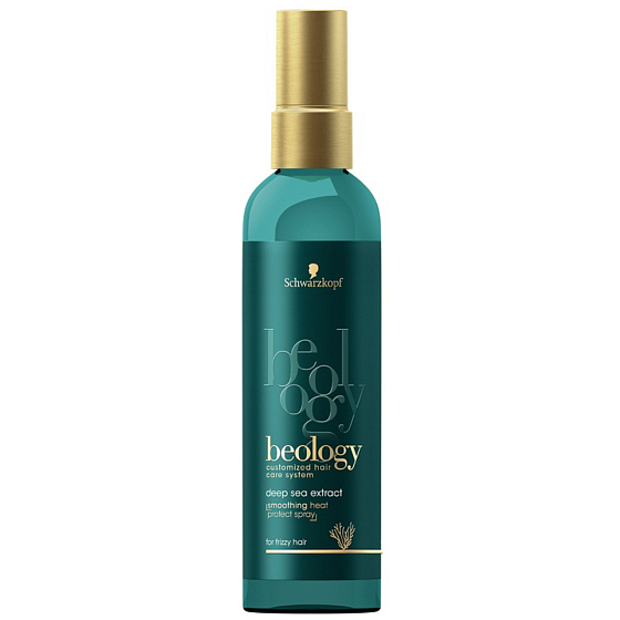 Beology Smoothing Vlasová ochrana sprej pred teplom regeneračné, pre všetky typy vlasov, s výťažkom z morských rias, bez fixácie 150 ml