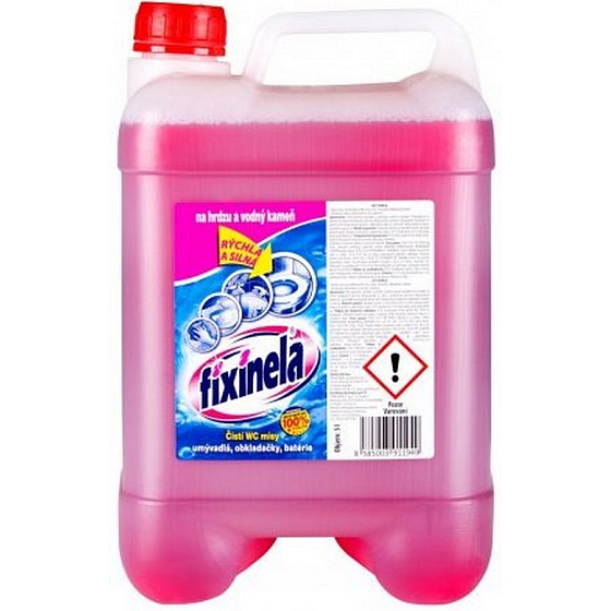 Fixinela Tekutý čistič na hrdzu a vodný kameň 5 l
