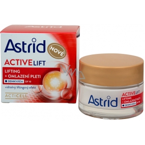 Astrid Active Lift OF10 liftingový omladzujúci denný krém pre zrelú pleť 50 ml