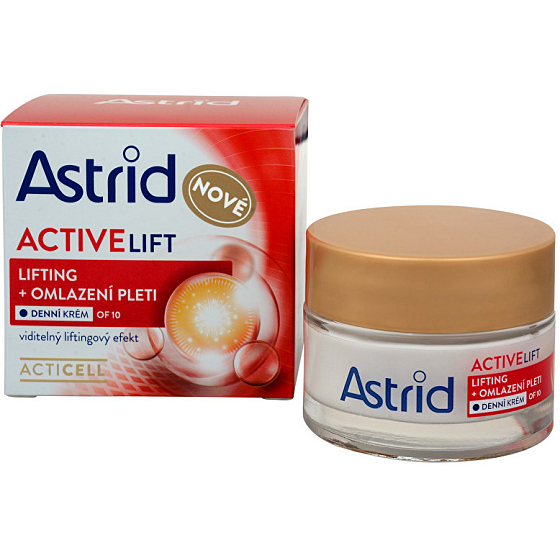 Astrid Active Lift OF10 liftingový omladzujúci denný krém pre zrelú pleť 50 ml