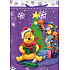 Ditipo Darčeková papierová taška 26,4 x 12 x 32,4 cm Disney Pedvídek Pú Tigrík stromček s hviezdou