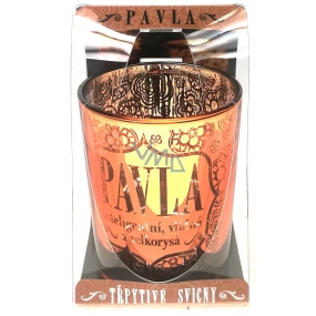 Albi Trblietavý svietnik zo skla na čajovú sviečku PAVLA, 7 cm