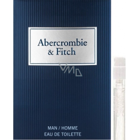 Abercrombie & Fitch First Instinct Blue Men toaletná voda pre mužov 2 ml s rozprašovačom, vialka