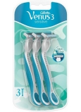 Gillette Venus 3 Sensitive jednorazové holítko 3 kusy pre ženy