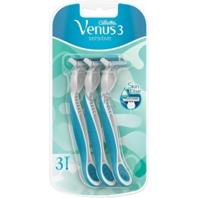 Gillette Venus 3 Sensitive jednorazové holítko 3 kusy pre ženy
