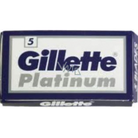 Gillette Platinum žiletky, čepele 5 kusov